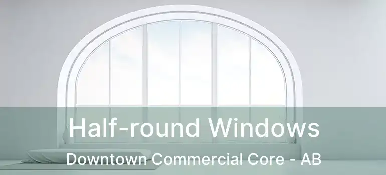  Half-round Windows Downtown Commercial Core - AB