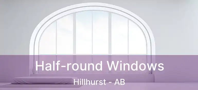  Half-round Windows Hillhurst - AB