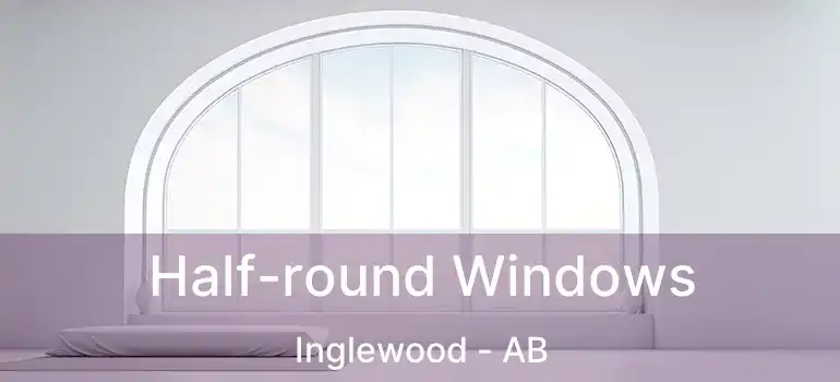  Half-round Windows Inglewood - AB