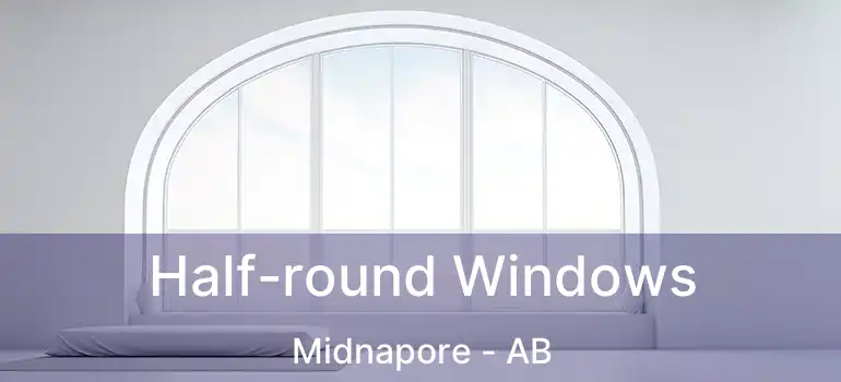  Half-round Windows Midnapore - AB