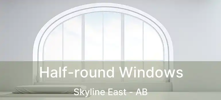  Half-round Windows Skyline East - AB