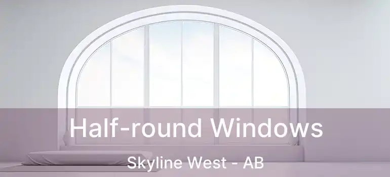  Half-round Windows Skyline West - AB
