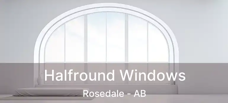  Halfround Windows Rosedale - AB