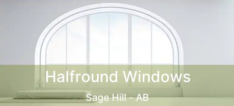  Halfround Windows Sage Hill - AB