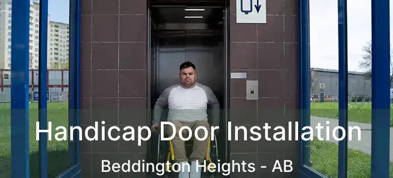  Handicap Door Installation Beddington Heights - AB