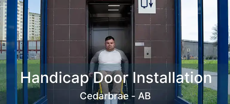  Handicap Door Installation Cedarbrae - AB