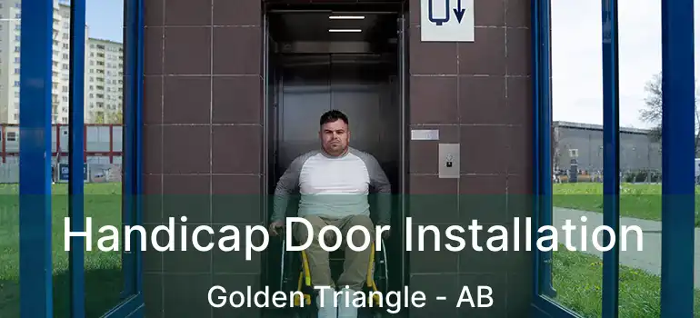  Handicap Door Installation Golden Triangle - AB
