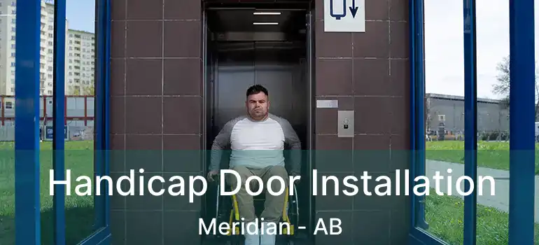  Handicap Door Installation Meridian - AB