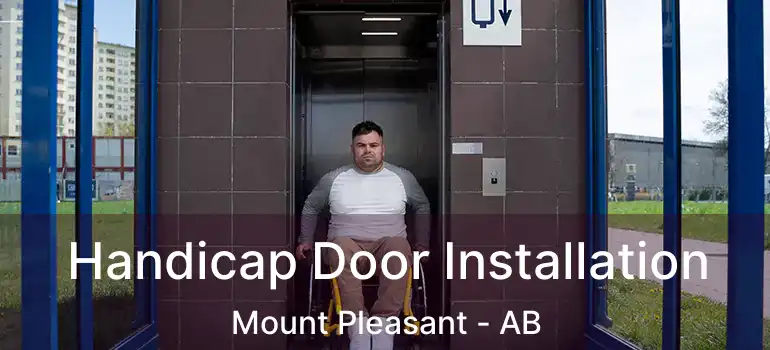  Handicap Door Installation Mount Pleasant - AB