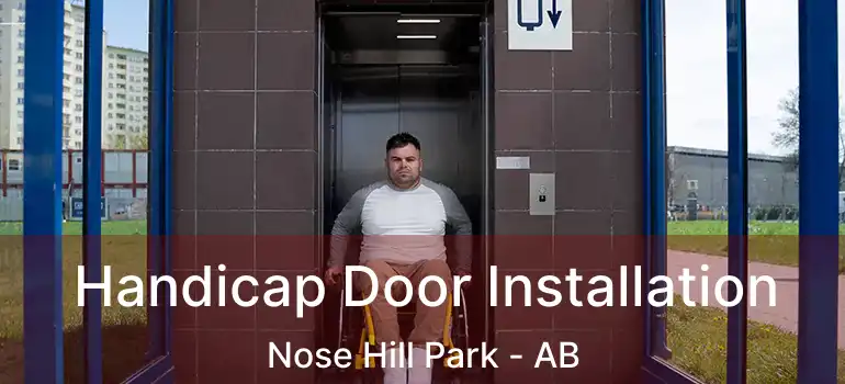  Handicap Door Installation Nose Hill Park - AB