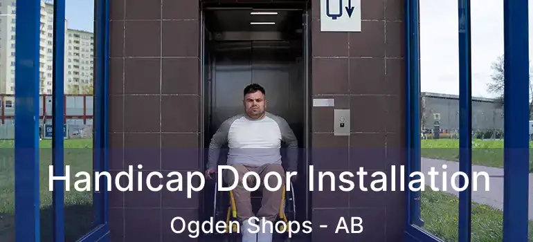  Handicap Door Installation Ogden Shops - AB