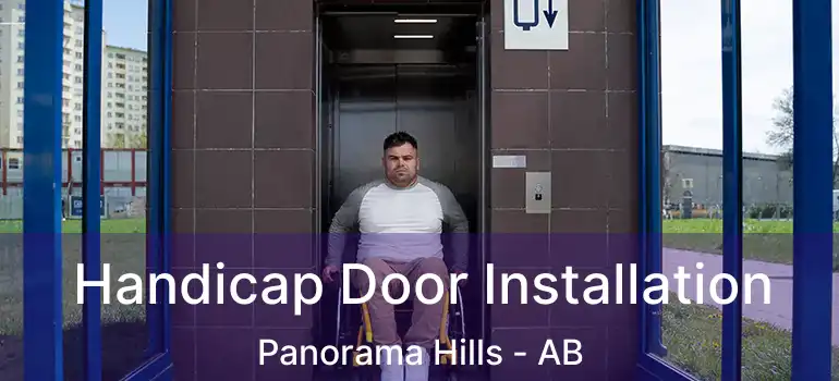  Handicap Door Installation Panorama Hills - AB