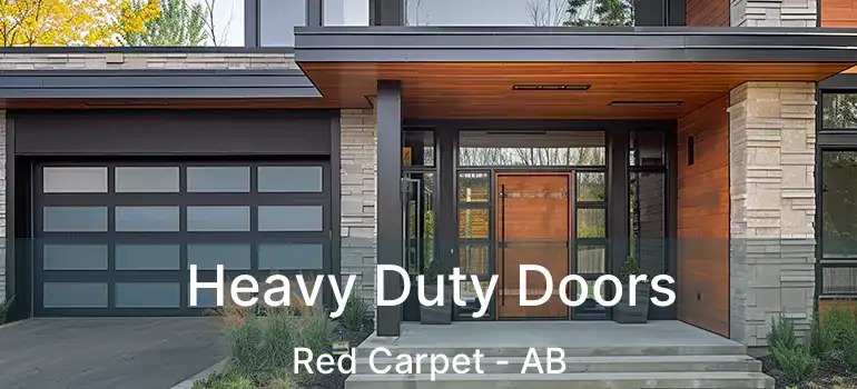  Heavy Duty Doors Red Carpet - AB