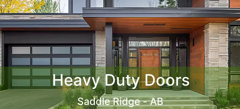  Heavy Duty Doors Saddle Ridge - AB