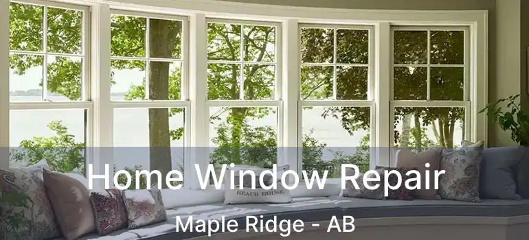  Home Window Repair Maple Ridge - AB