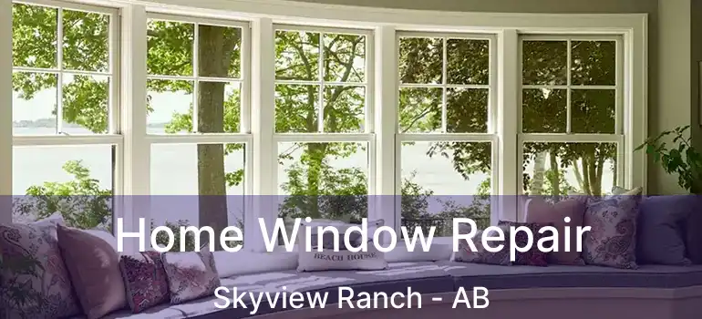  Home Window Repair Skyview Ranch - AB