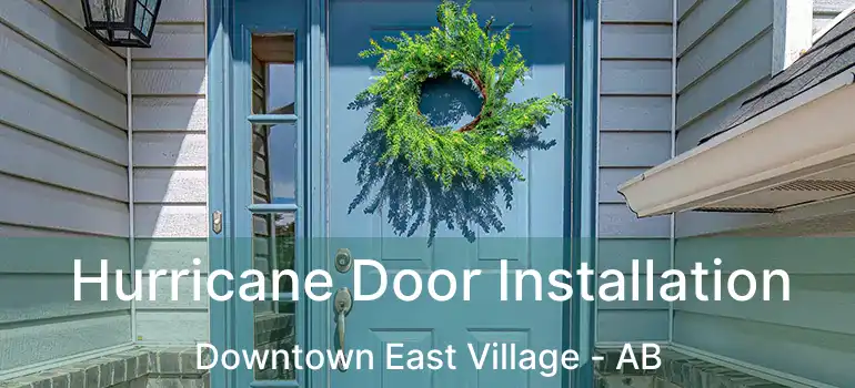  Hurricane Door Installation Downtown East Village - AB