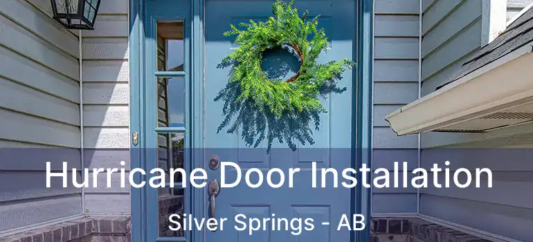  Hurricane Door Installation Silver Springs - AB