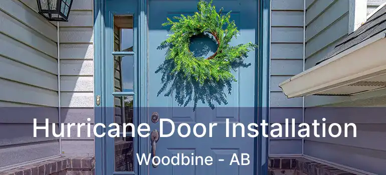  Hurricane Door Installation Woodbine - AB