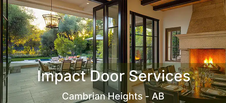  Impact Door Services Cambrian Heights - AB