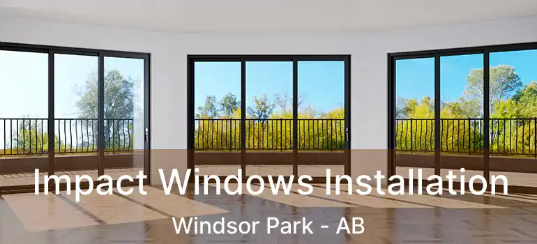  Impact Windows Installation Windsor Park - AB