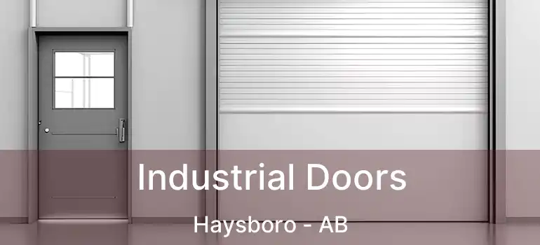  Industrial Doors Haysboro - AB