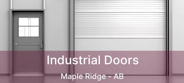  Industrial Doors Maple Ridge - AB