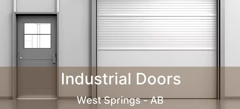  Industrial Doors West Springs - AB