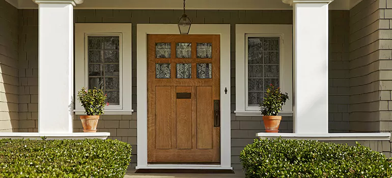 Craftsman Style Door in Calgary, Alberta
