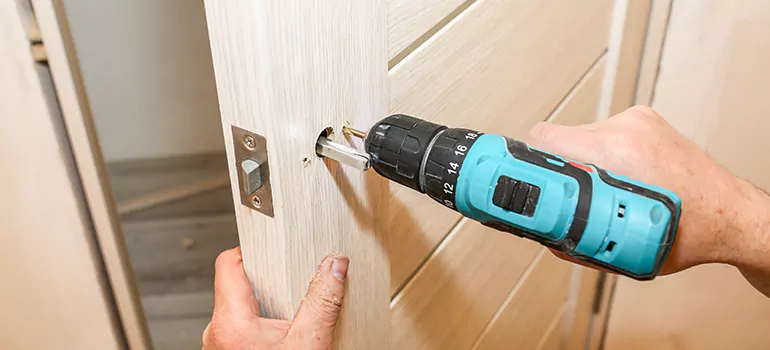 Old Door Knob Repair in Calgary, Alberta