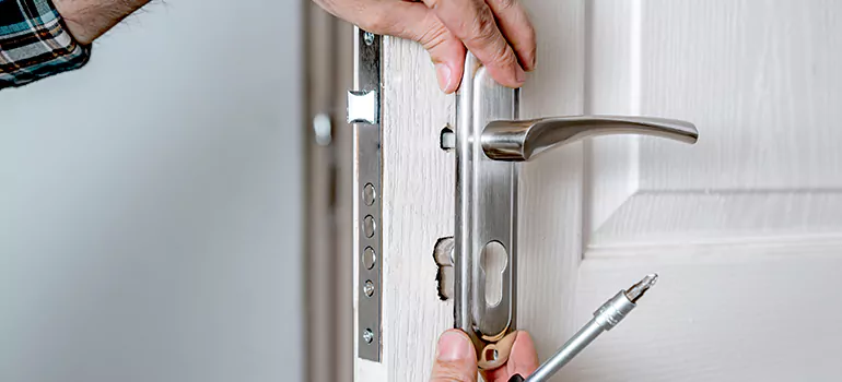 Front Door Knob Repair in Calgary, AB