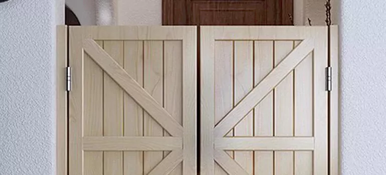 Saloon Door Replacement in Calgary, AB