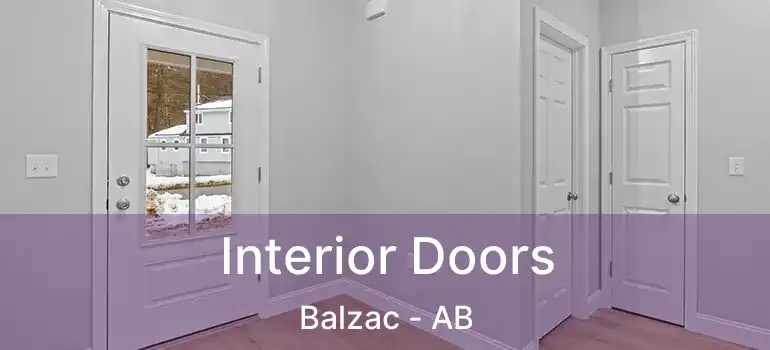  Interior Doors Balzac - AB