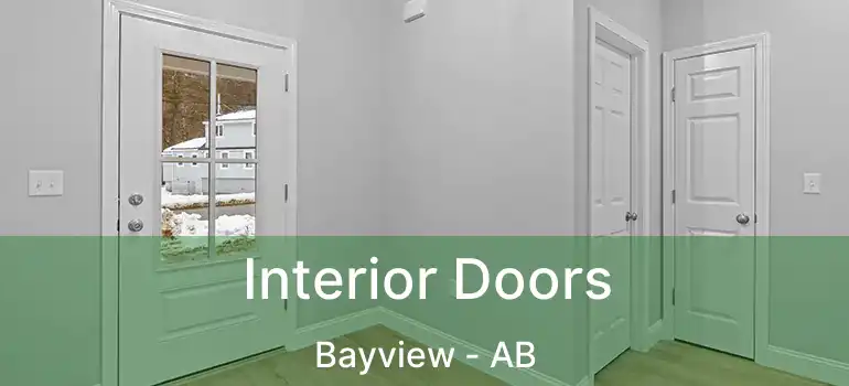  Interior Doors Bayview - AB