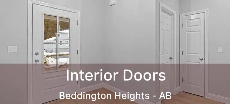  Interior Doors Beddington Heights - AB