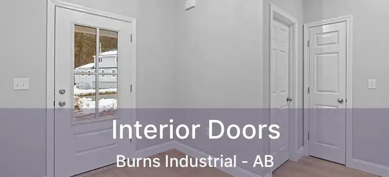  Interior Doors Burns Industrial - AB