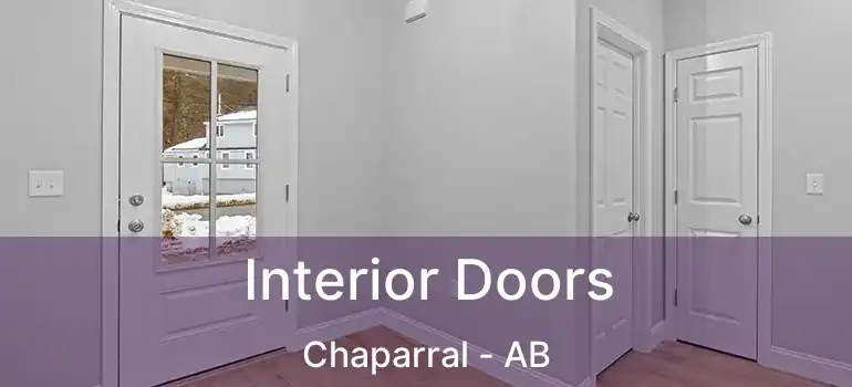  Interior Doors Chaparral - AB