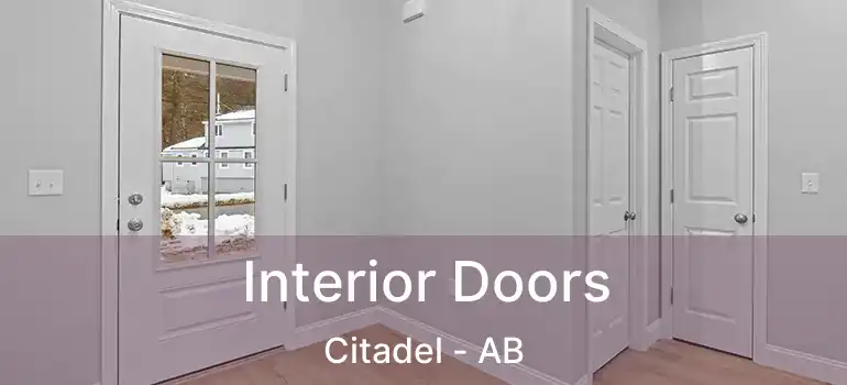  Interior Doors Citadel - AB