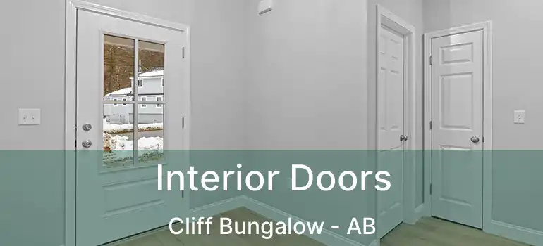  Interior Doors Cliff Bungalow - AB