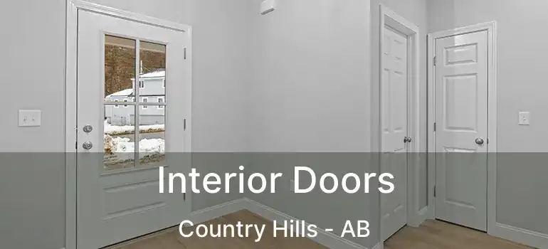  Interior Doors Country Hills - AB