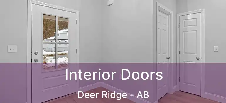  Interior Doors Deer Ridge - AB