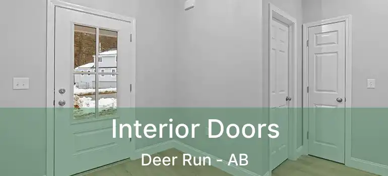  Interior Doors Deer Run - AB