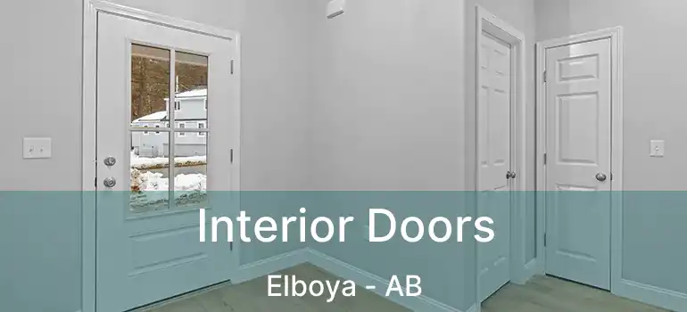  Interior Doors Elboya - AB
