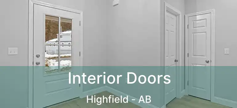  Interior Doors Highfield - AB