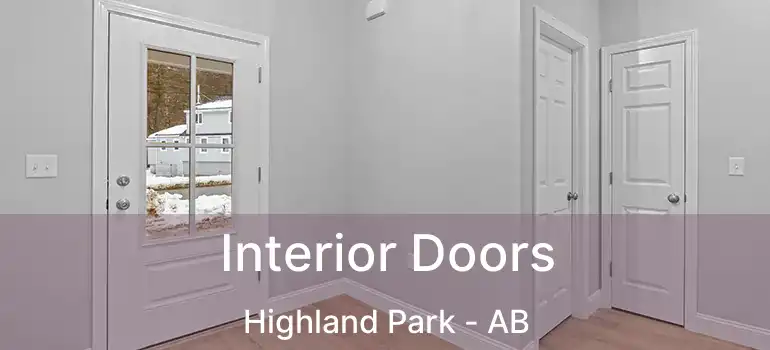  Interior Doors Highland Park - AB