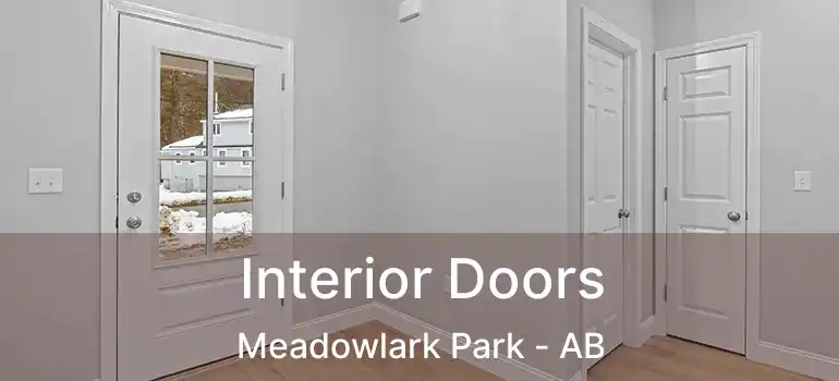  Interior Doors Meadowlark Park - AB
