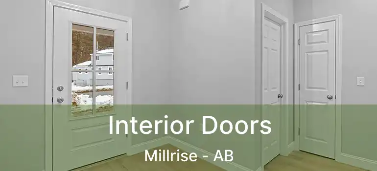  Interior Doors Millrise - AB