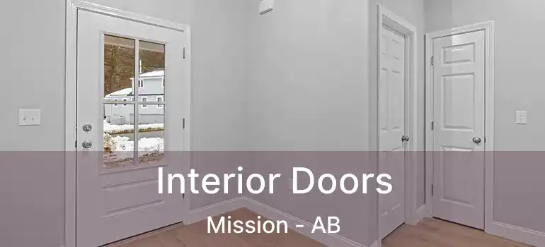  Interior Doors Mission - AB