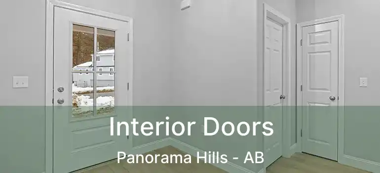  Interior Doors Panorama Hills - AB