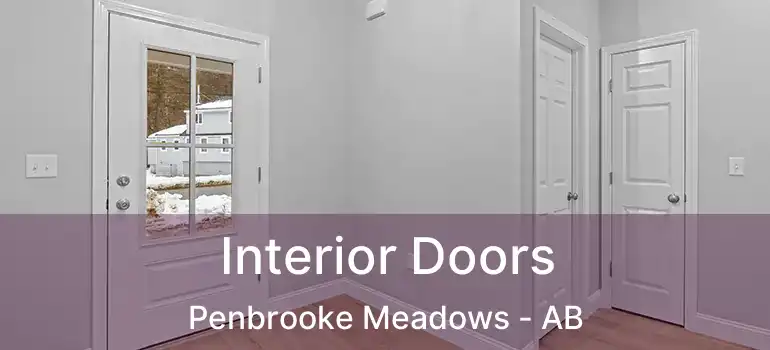  Interior Doors Penbrooke Meadows - AB